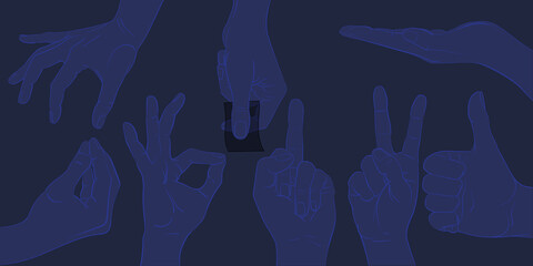 Hand Signs - Set 2