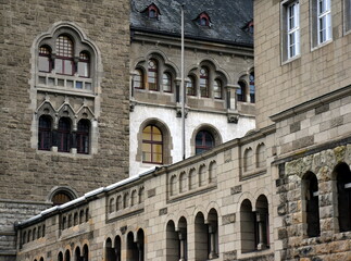 Fototapeta premium Preußisches Regierungsgebäude in Koblenz