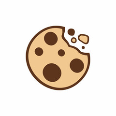 cookies chocolate cake logo design