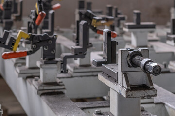 Fototapeta na wymiar printing press in a factory