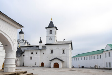 Svir, Russia, Leningrad region. The Holy Trinity Alexander Svirsky male monastery in the village of...