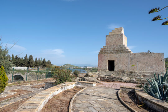 Persian Monumental Grave , Phokaia ( Foca), Izmir, TURKEY