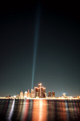 Fototapeta na wymiar Detroit Skyline 