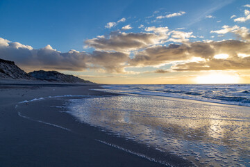 Strand Winter Dänemark