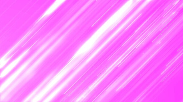 Abstract animation on a pink background of randomly moving colored lines. Design for love, looping background. valentine's day. Romantic feelings. A surge of energy. Light paths. Cupid's arrows. 4k