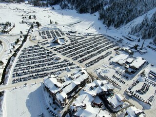 Aerial Photo Squaw Valley Ski Resort California