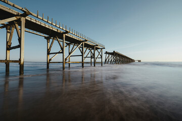 Obraz premium steely pier, Hartlepool 