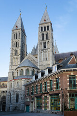 Cathédrale de Tournai en Belgique, patrimoine historique de Belgique (Wallonie)
