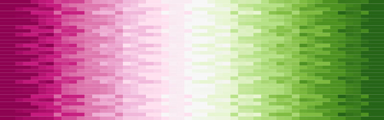 Abstract colorful gradient mosaic banner background. Vector illustration.