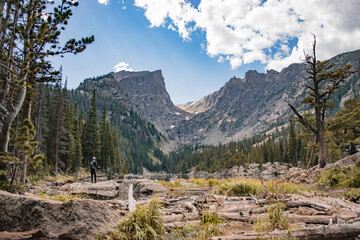 Landscape of the Colorado rocky mountains