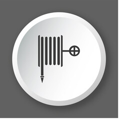 Logo robinet d'incendie armé.