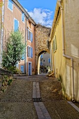 Ruelle de Beaumes-de-Venise, Provence-Alpes-Côte d'Azur, France

