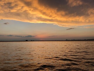 Sunset and Sea (İzmir, Konak)