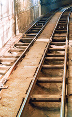 Fototapeta premium Train Railways Tracks