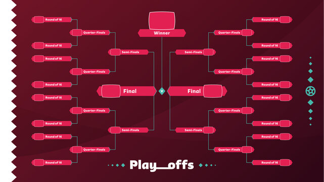 Sports Championship Vector Design Images, Tournament Quarter Finals Of The  Championship Table On Sports With A Selection Of The Finalists And The  Winner, Winner, A, Sweet PNG Image For Free Download