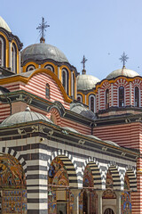 Fototapeta na wymiar Orthodox Monastery Rila Monastery, Bulgaria