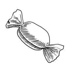 Candy vector illustration isolated on white background