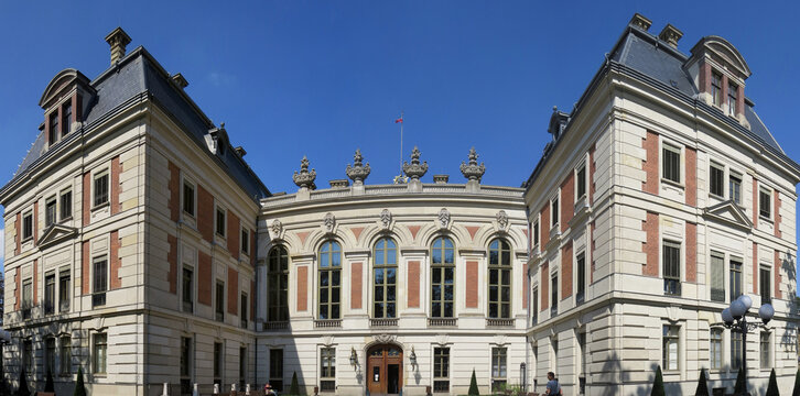 Pszczyna Poland Pless Castle close-up