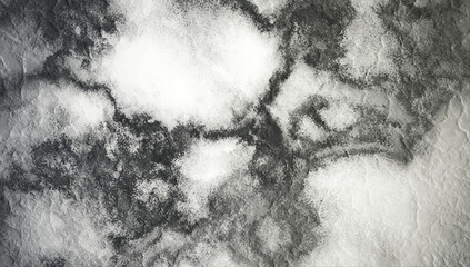 lime green pale green windstorm bursting  grey  background  acrylic  material 