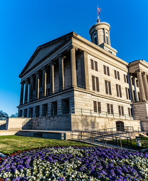 The Historic Tennesee State Capitol Building, Nashville, Tennessee, USA