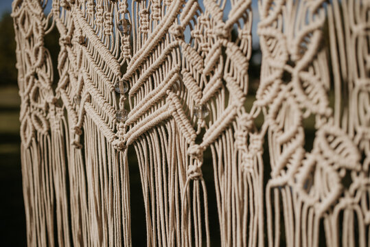 macram&eacute; detail