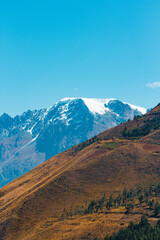 landscape with snow