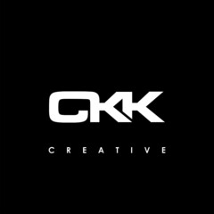 CKK Letter Initial Logo Design Template Vector Illustration