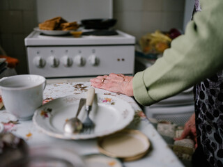 Grandma hands soul kitchen pancakes 