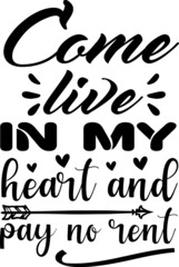 valentine day t shirt and svg design