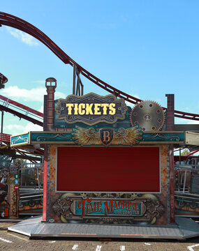ticket booth at fair