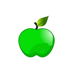 apple fruit icon design vector templates