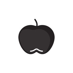 apple fruit icon design vector templates