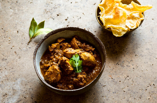 Serving of Indian Curry Food