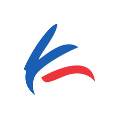 Letter E Eagle Degign