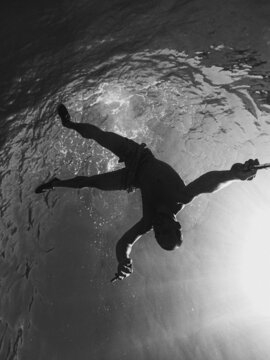 Underwater Self-Portrait 