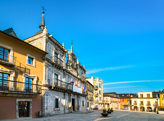 City Hall of Ponferrada in Castile and Leon, Spain