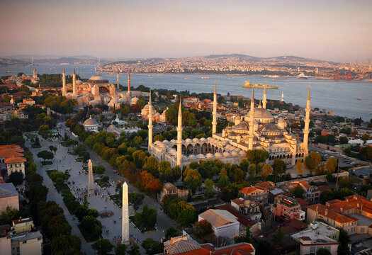 Aerial view of Istanbul