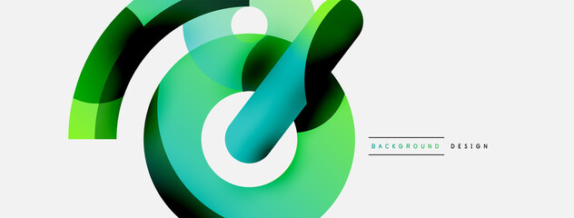 Circle abstract background. Vector illustration for wallpaper banner background card or landing page