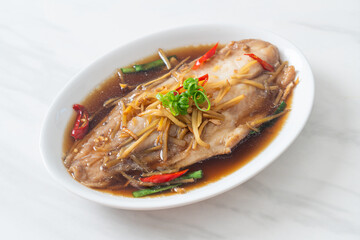 Steamed Fish with Soy Sauce