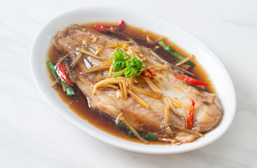 Steamed Fish with Soy Sauce