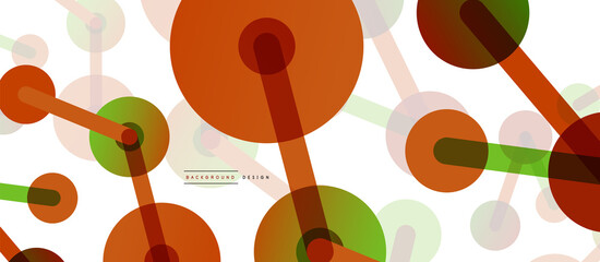 Network concept abstract background. Dots connection. Big data idea. Business template for wallpaper, banner, background or landing