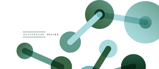 Network concept abstract background. Dots connection. Big data idea. Business template for wallpaper, banner, background or landing