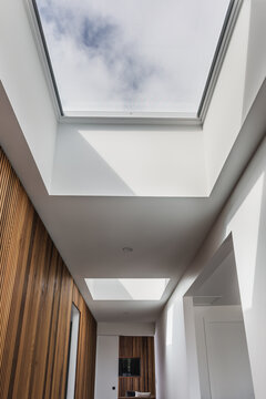 Hallway ceiling skylight