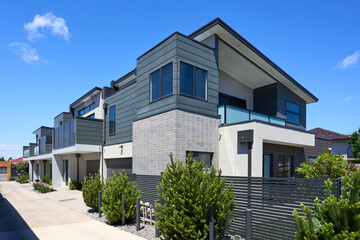 Modern housing development