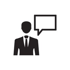 Customer support icon ( vector illustration )