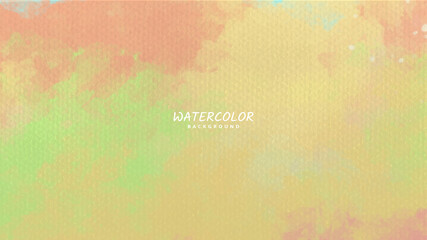 watercolor background with paper texture and white space for text