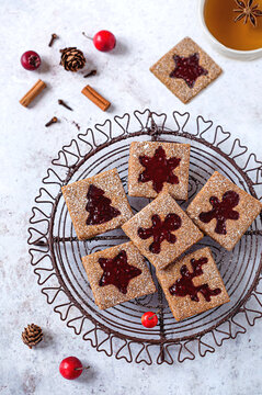 Homemade speculoos cookies