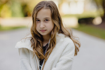 Portrait of a young girl 