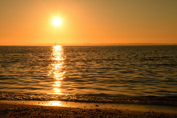 Sunset at the sea