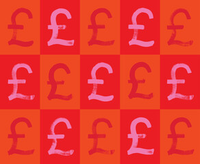 pound symbol pattern